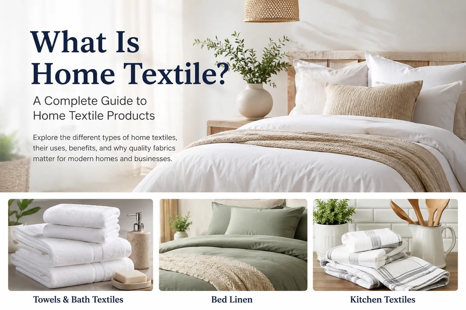 What Is Home Textile? A Complete Guide to Home Textile Products