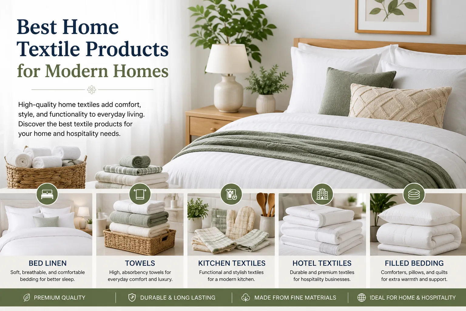 Best Home Textile Products for Modern Homes