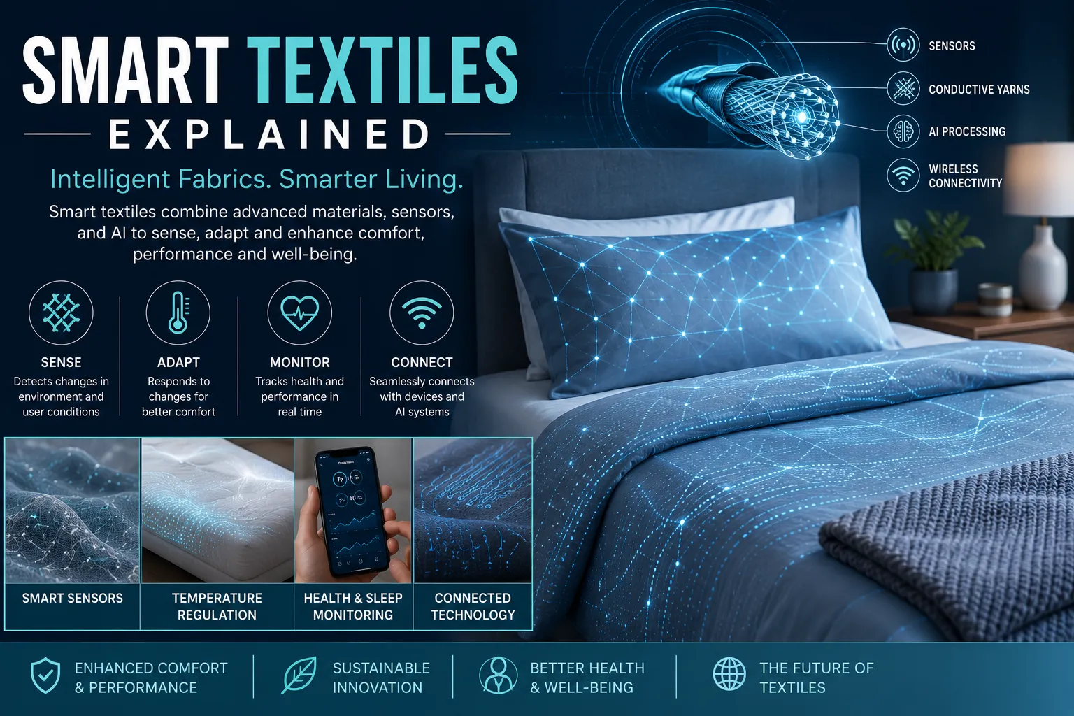 Smart Textiles Explained: The Future of Intelligent Fabrics
