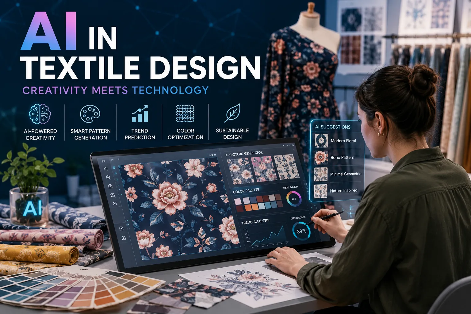 AI in Textile Design: Creativity Meets Technology
