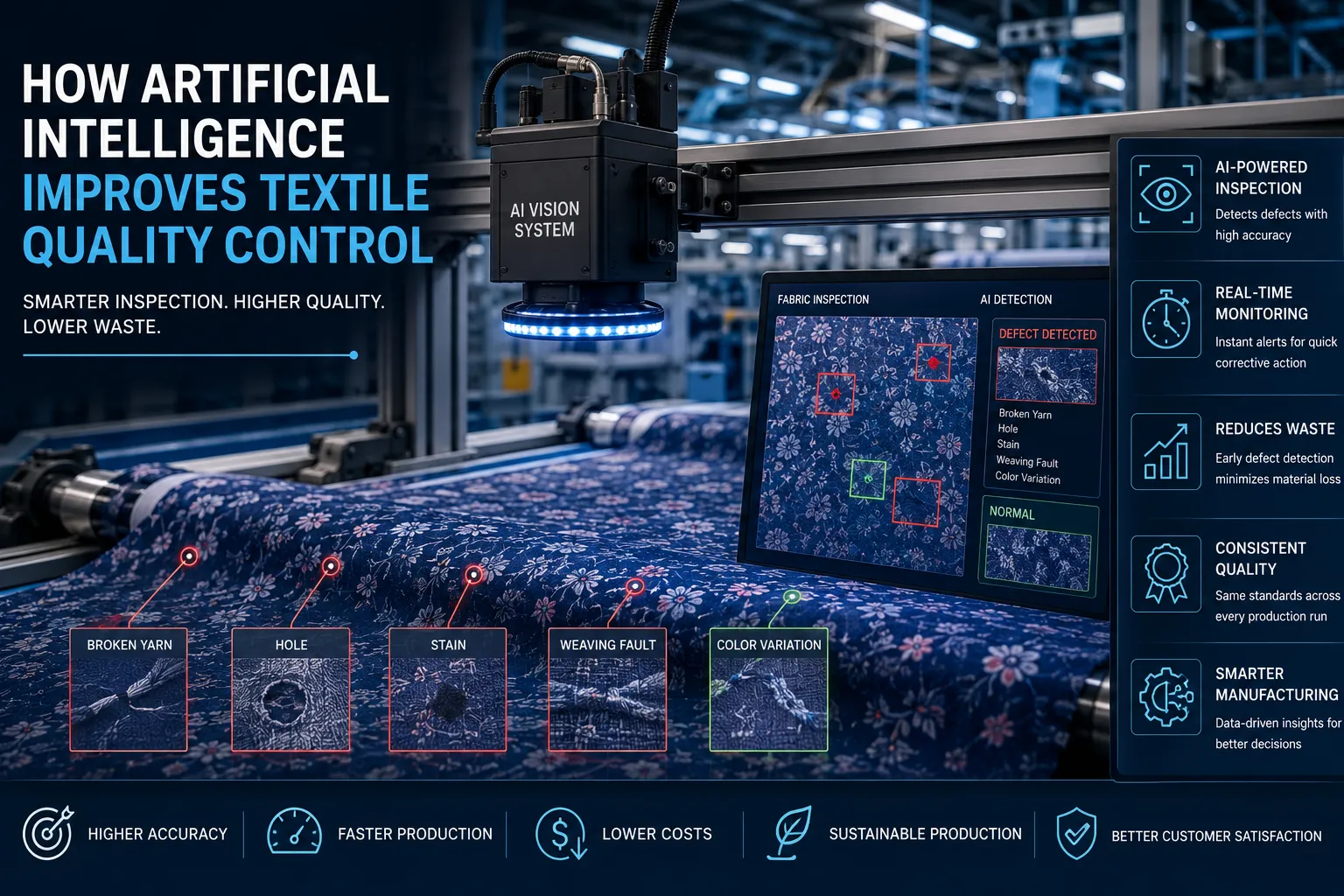 How Artificial Intelligence Improves Textile Quality Control