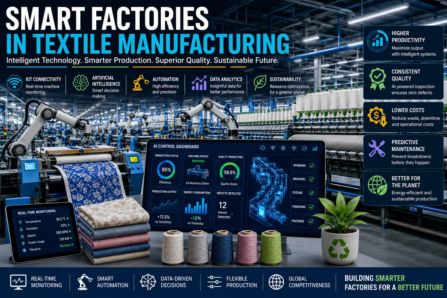 Smart Factories in Textile Manufacturing