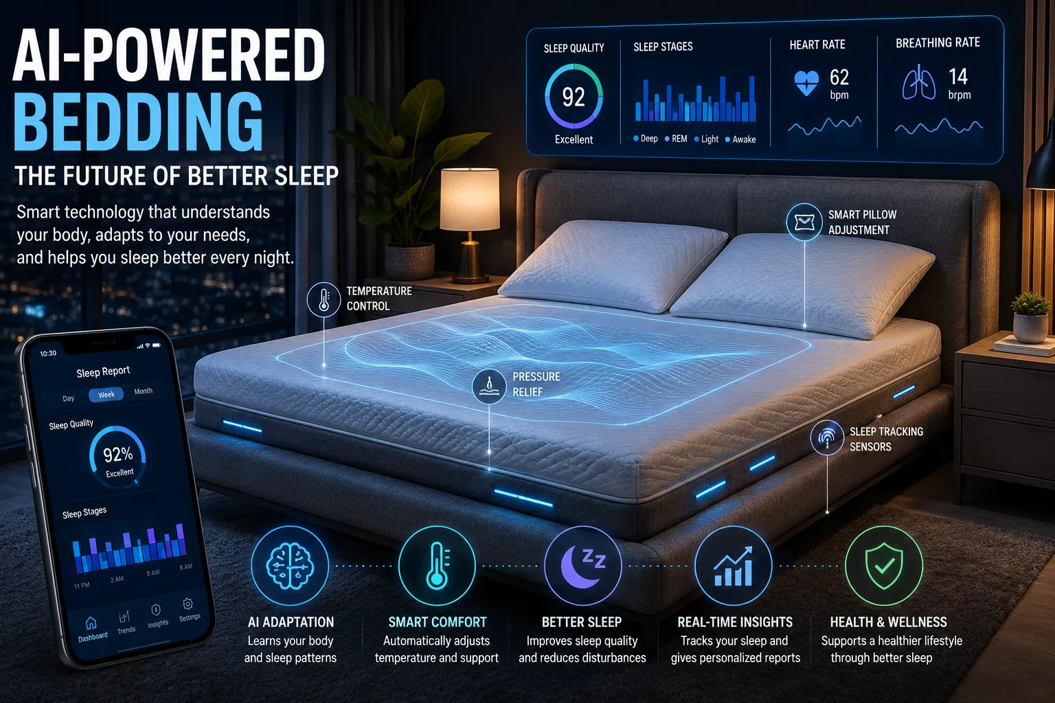 AI Powered Bedding The Future of Better Sleep