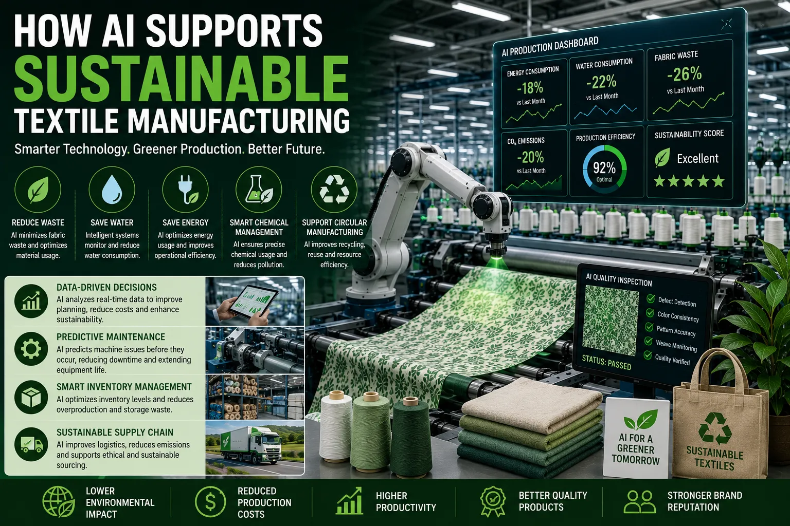 How AI Supports Sustainable Textile Manufacturing
