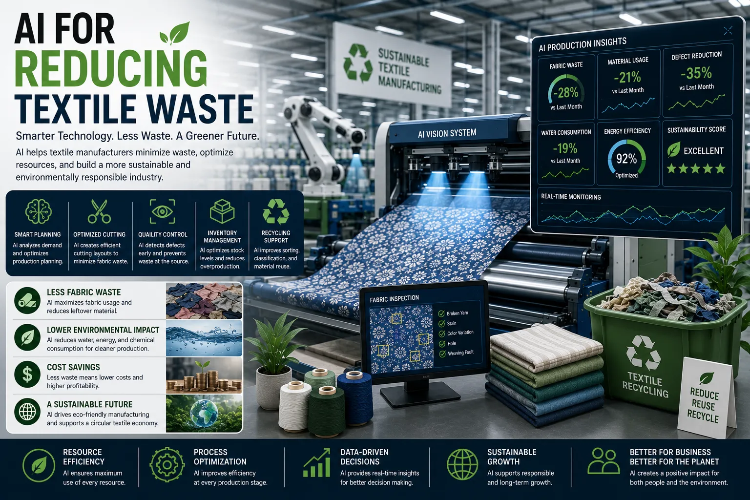 AI for Reducing Textile Waste