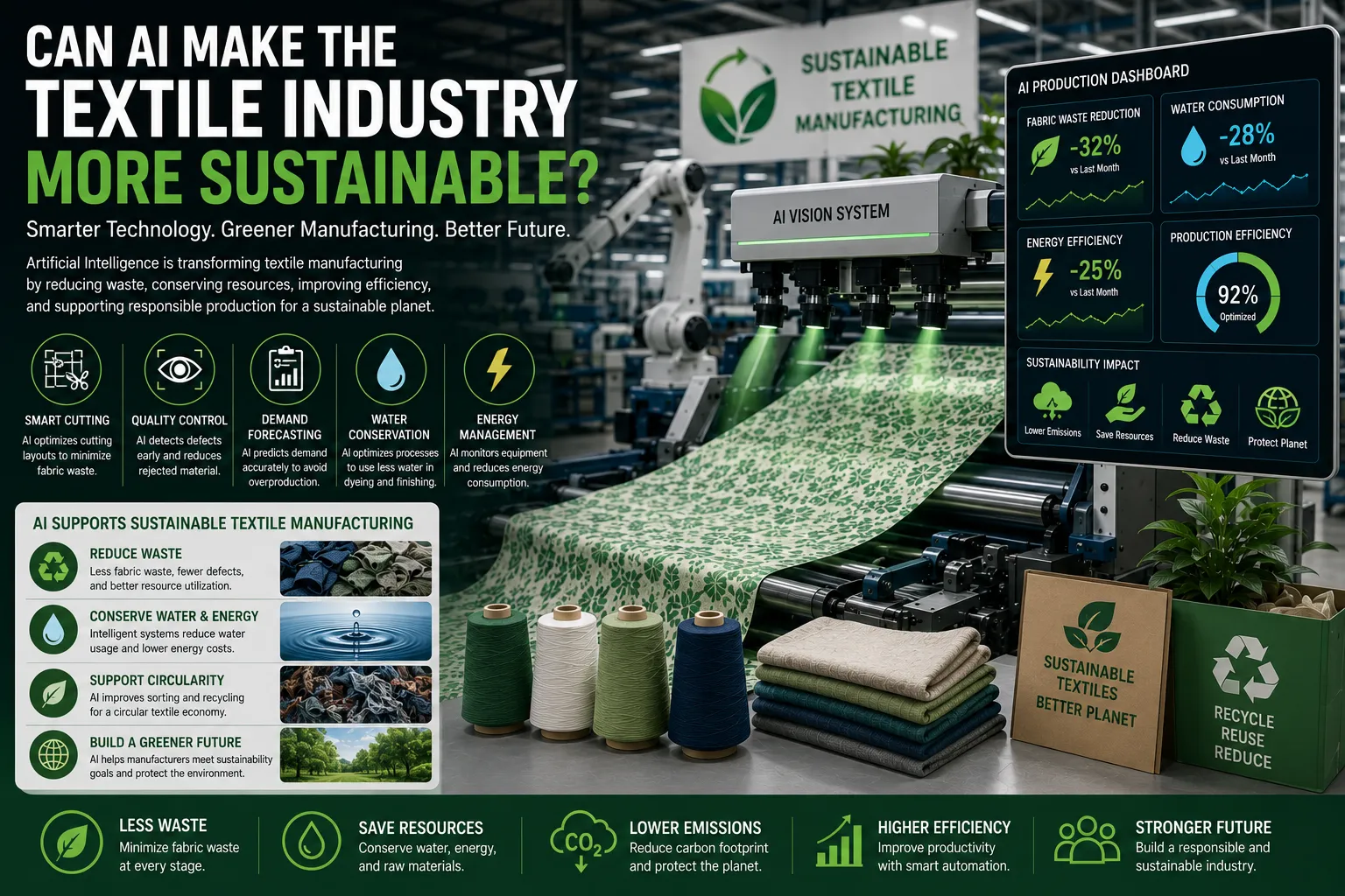 Can AI Make the Textile Industry More Sustainable