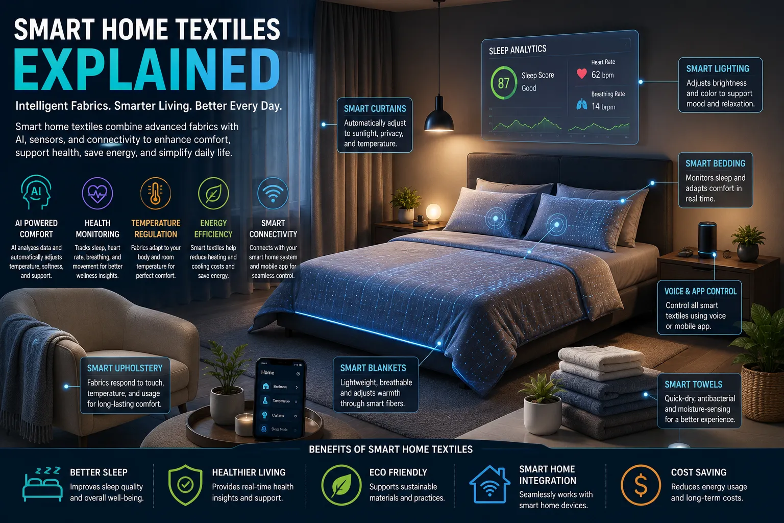 Smart Home Textiles Explained