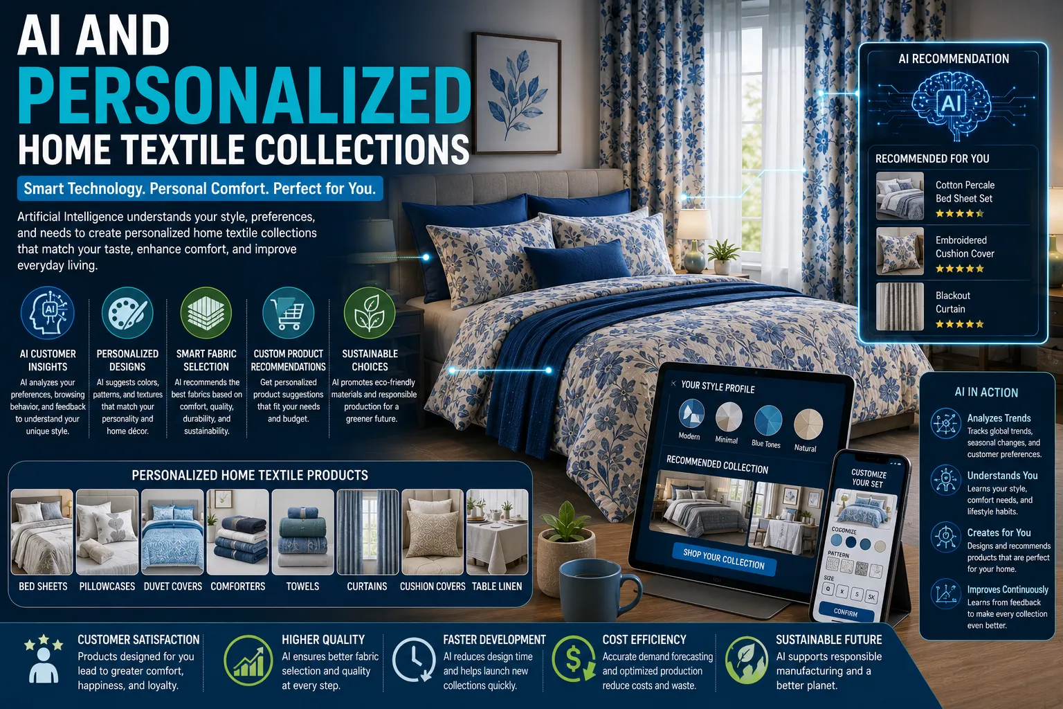 AI and Personalized Home Textile Collections