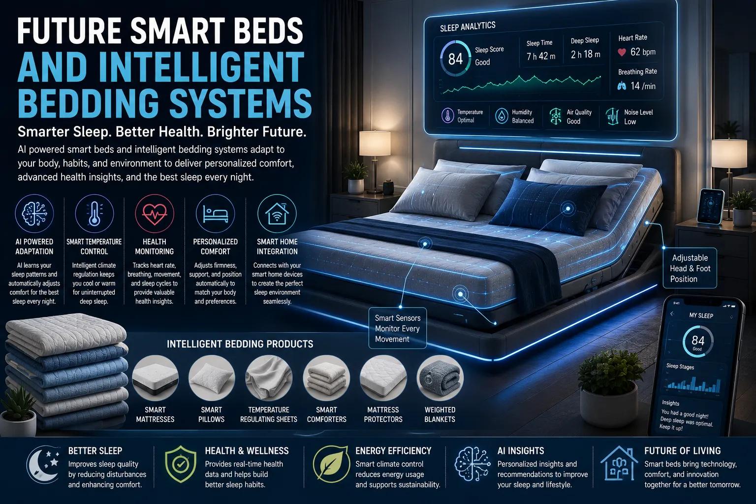Future Smart Beds and Intelligent Bedding Systems