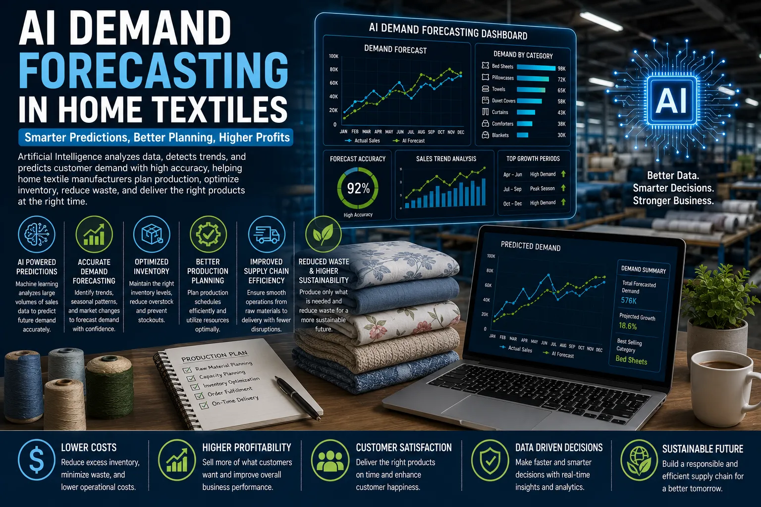 AI Demand Forecasting in Home Textiles