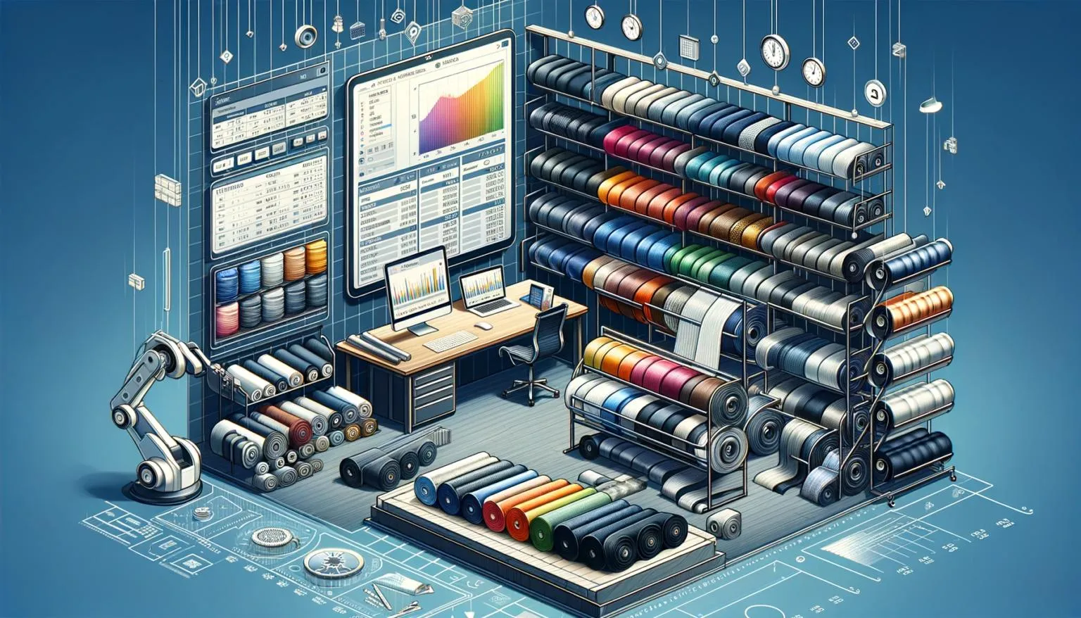 AI Inventory Management for Textile Manufacturers