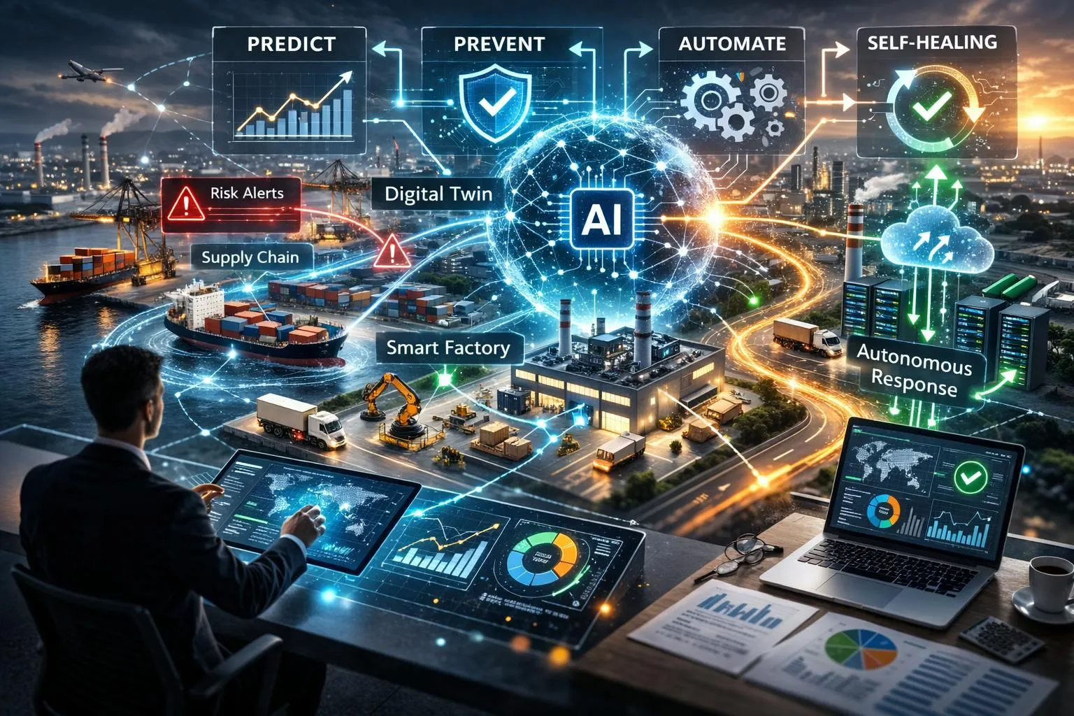 How AI Prevents Supply Chain Disruptions
