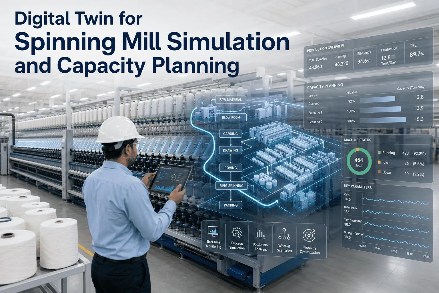Digital Twins in Textile Manufacturing